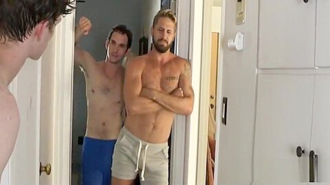 Massage and sex with Step brother