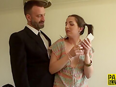 Mature Master Punishes Naughty teen 18+