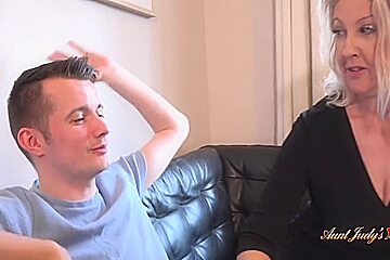 Mature Milf Maggie Moon Seduces Her Step-sons Friend