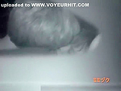 Midnight outdoor couples car sex