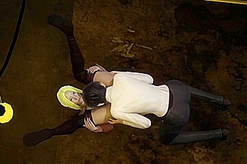 Mikasa Has Annie Is Underground And Immobilizes Her (lesbian Scene) [full Video] 11 Min
