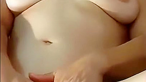 Milf fingering her pussy to orgasm