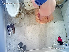 Milf mature wife barhroom nude shower cam