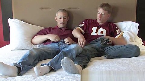 Military dudes try gay anal for first time