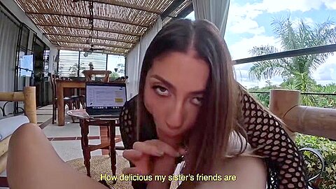 Miss Ary - Fucked My Friends Big Stepbrother In Her House Creampie