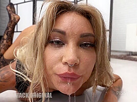 Monika Fox Hardcore gangbang DP/DVP/DAP with pee, pussy creampie in DP, squirting - PissVids
