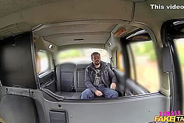 Muscled Marine Gives Busty Taxi Driver A Good Fuck