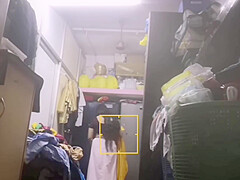 Muslim aunty saree changing video