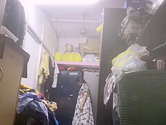 Muslim aunty saree changing video