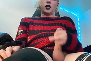 My Cute Femboy Cock Couldnt Hold It In Any More
