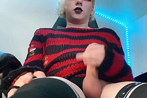 My Cute Femboy Cock Couldnt Hold It In Any More