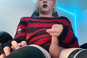 My Cute Femboy Cock Couldnt Hold It In Any More