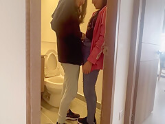 My Friend Leaves Me Alone In The House Of His Hot House And Hard Fuck In The Bathroom