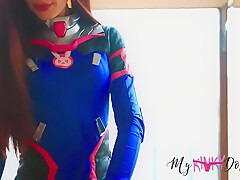 My Kinky Dope And D Va In Overwatch Cosplay Handjob Footjob Joi Video