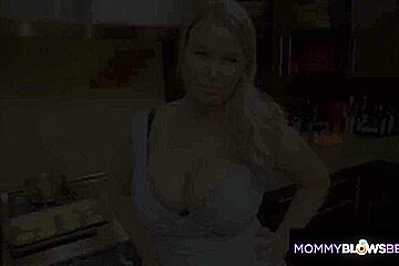 My New Stepmom Lets Me Titty Fuck Her With Step mommy Blows Best And London River