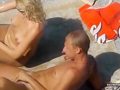 My Step sister In Law Is Fucking On The Beach