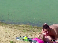 My Stepdaughter Caught With Her Bf On The Beach