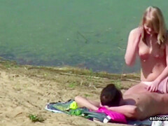 My Stepdaughter Caught With Her Bf On The Beach