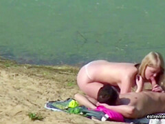 My Stepdaughter Caught With Her Bf On The Beach
