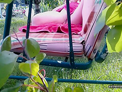 My Stepmother Doesnt Wear Panties In The Garden