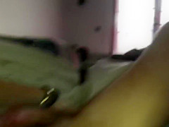 My girlfriend wakes me up sucking my cock under the cover!