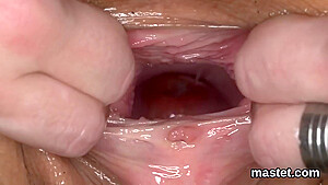 Nasty Czech Sweetie Stretches Her Pink Vagina To The Sp