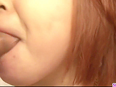 Naughty And Horny Redhead Bimbo Gag