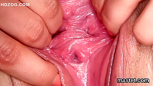 Naughty Czech Cutie Opens Up Her Wet Vagina To The Spec