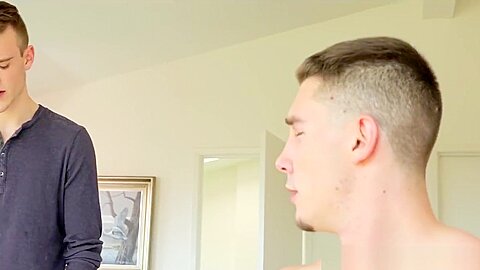 NextDoorBuddies Caught HOT Str8 Roomie Jerking & I Want Him RAW