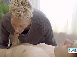 Nico D Drains Logan S Big Hard Dick After Premium Massage Service! 10 Min