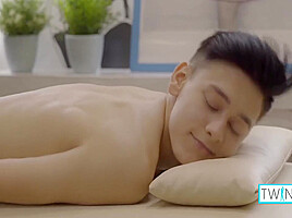 Nico D Drains Logan S Big Hard Dick After Premium Massage Service! 10 Min