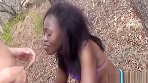 Nipple tormen BDSM and hardcore interracial fucking with African slut