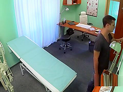 Nurse tattooed pussy got wild fuck