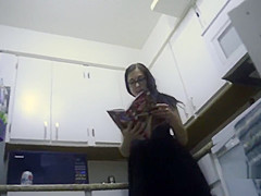 Nympho Cheating Wife Seduces the Plumber - Sex in the Kitchen