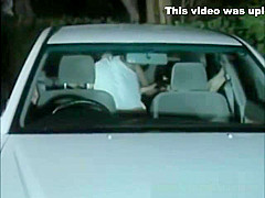 Old man fuck girl young in car