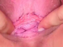Open vagina Teeny