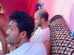 Our First Threesome For A Video! Mfm Deshi Sex
