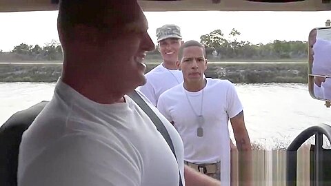 Outside gay sex in military uniform in new gay reality show