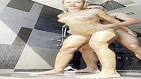 PAWG Cherry Kiss with Big Round Ass get Fucked in the Shower - PissVids