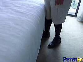 PETERFEVER Cody Hong Masturbates With Black Bren Bradshaw