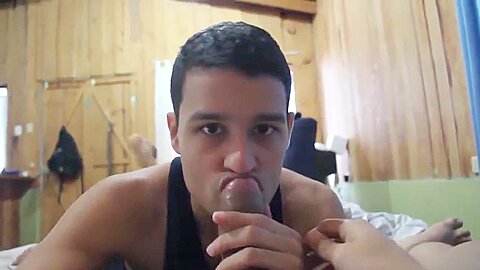 POV SUCK AND CUM STEPDAD