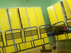 Pantyhose Lockerroom
