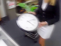 Pawning milf sucking dick for extra cash