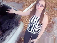 Pawning teenie sucking and fucking for cash