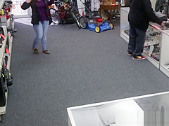 Pawnshop amateur doggystyled out the back