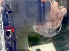 Peeping Tom Gets Caught And Legs It Down The Garden Path