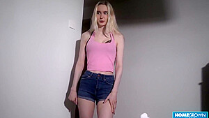 Perfect Pale Blonde Craves Rough Pounding With Shina Ryen