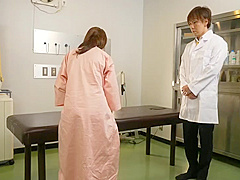 Pervy Doctor Devours a Fair-Skinned Married Woman