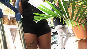 Phat black booty
