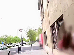 Picking Up 7 In The Street Corners  Interracial Sex With Blonde 6